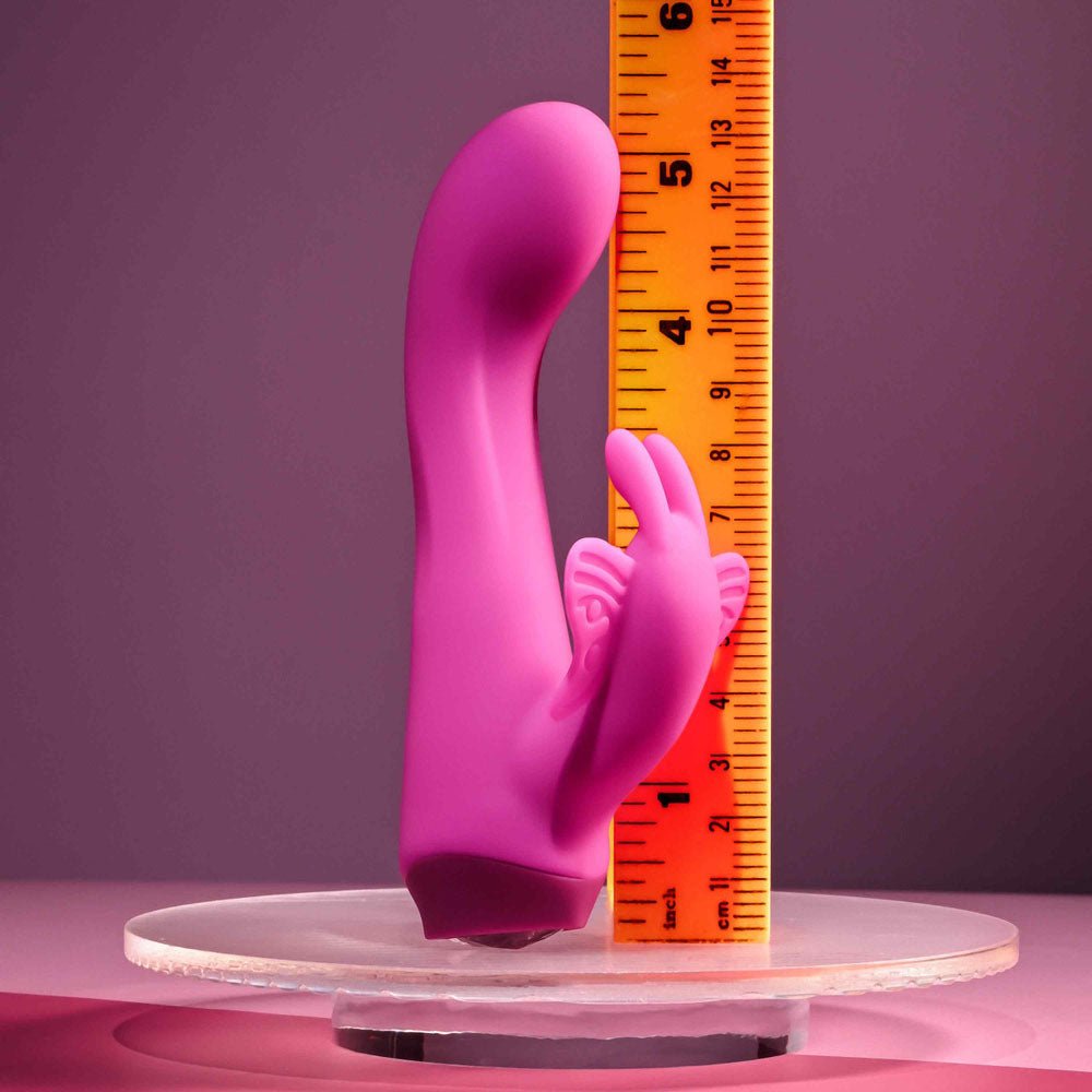 Selopa BUTTERFLY LOVE Pink 13.8 cm USB Rechargeable Butterfly Vibrator